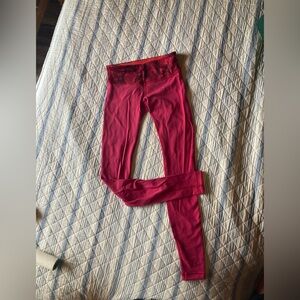 Lululemon reversible leggings size 4